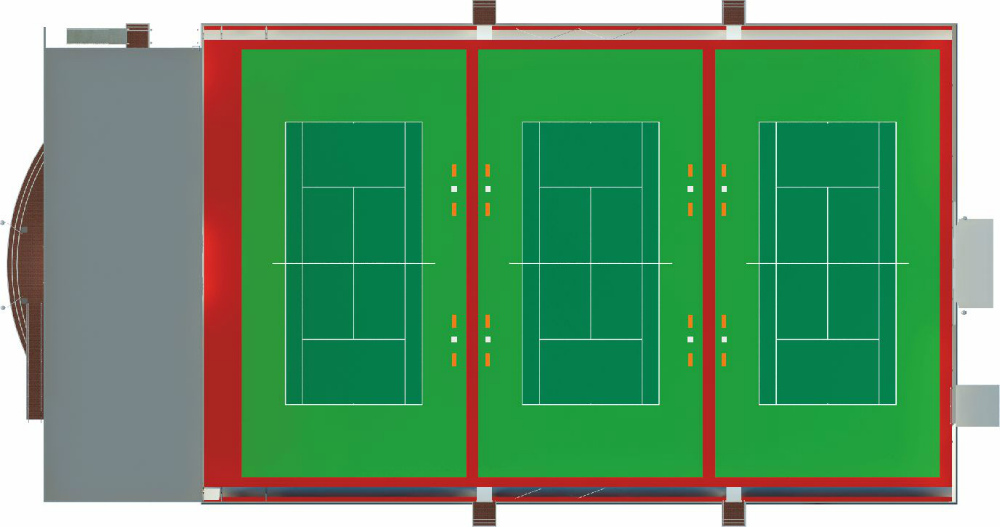 Теннисные корты в Химках